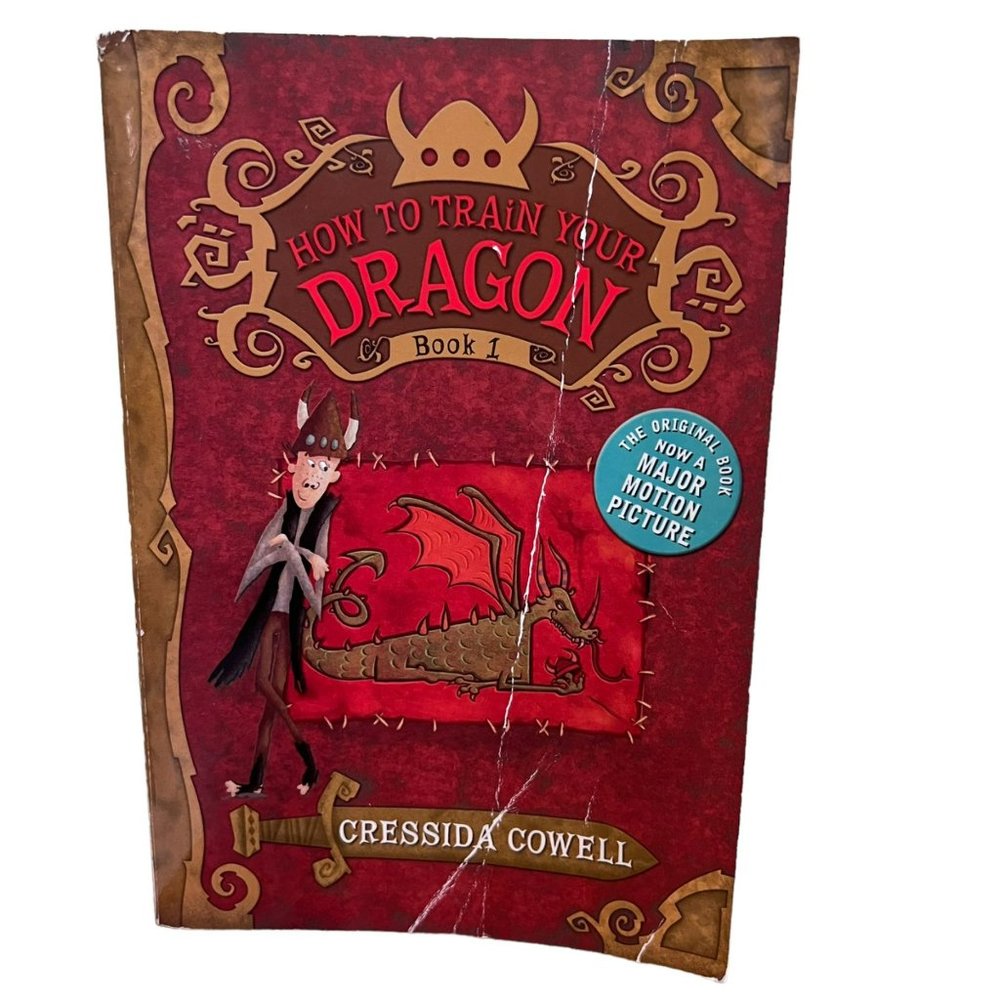 How to Train Your Dragon Book 1 Little Brown Paperback 9780316085274 GOOD